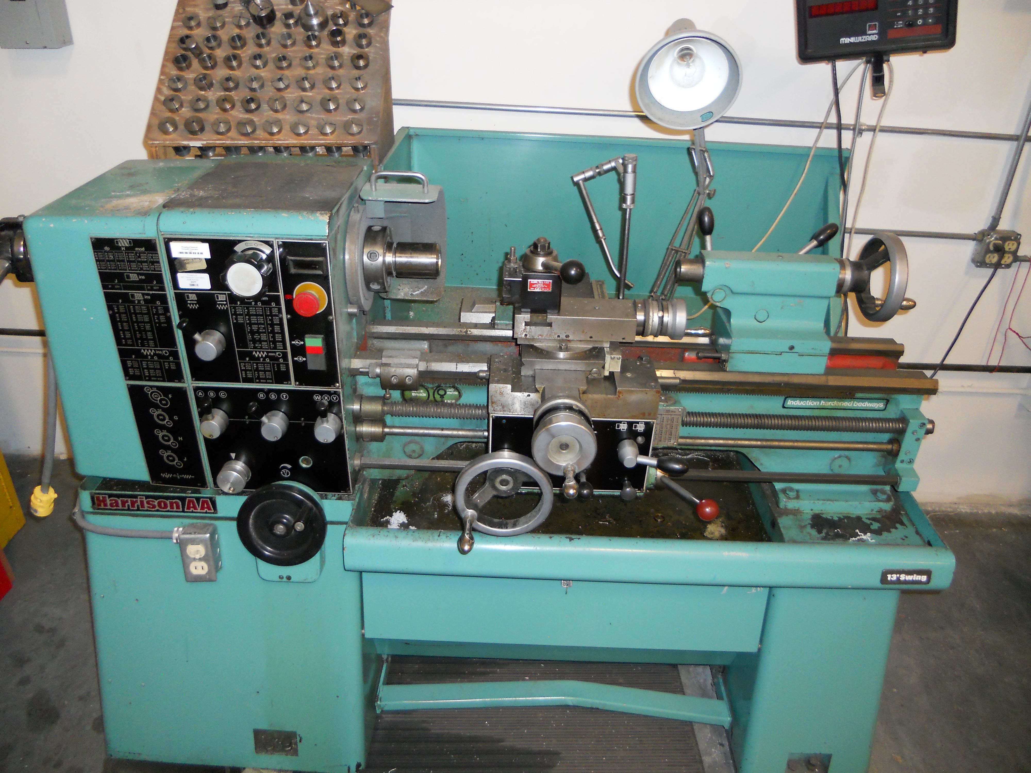 manual lathe